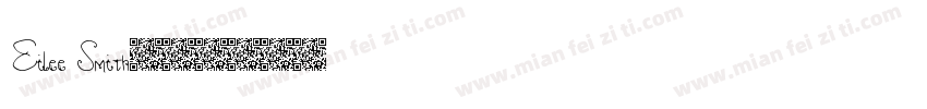 Eilee Smith字体转换